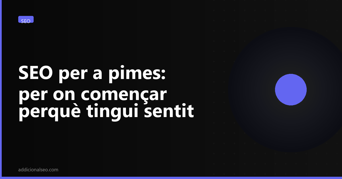 SEO per a pimes